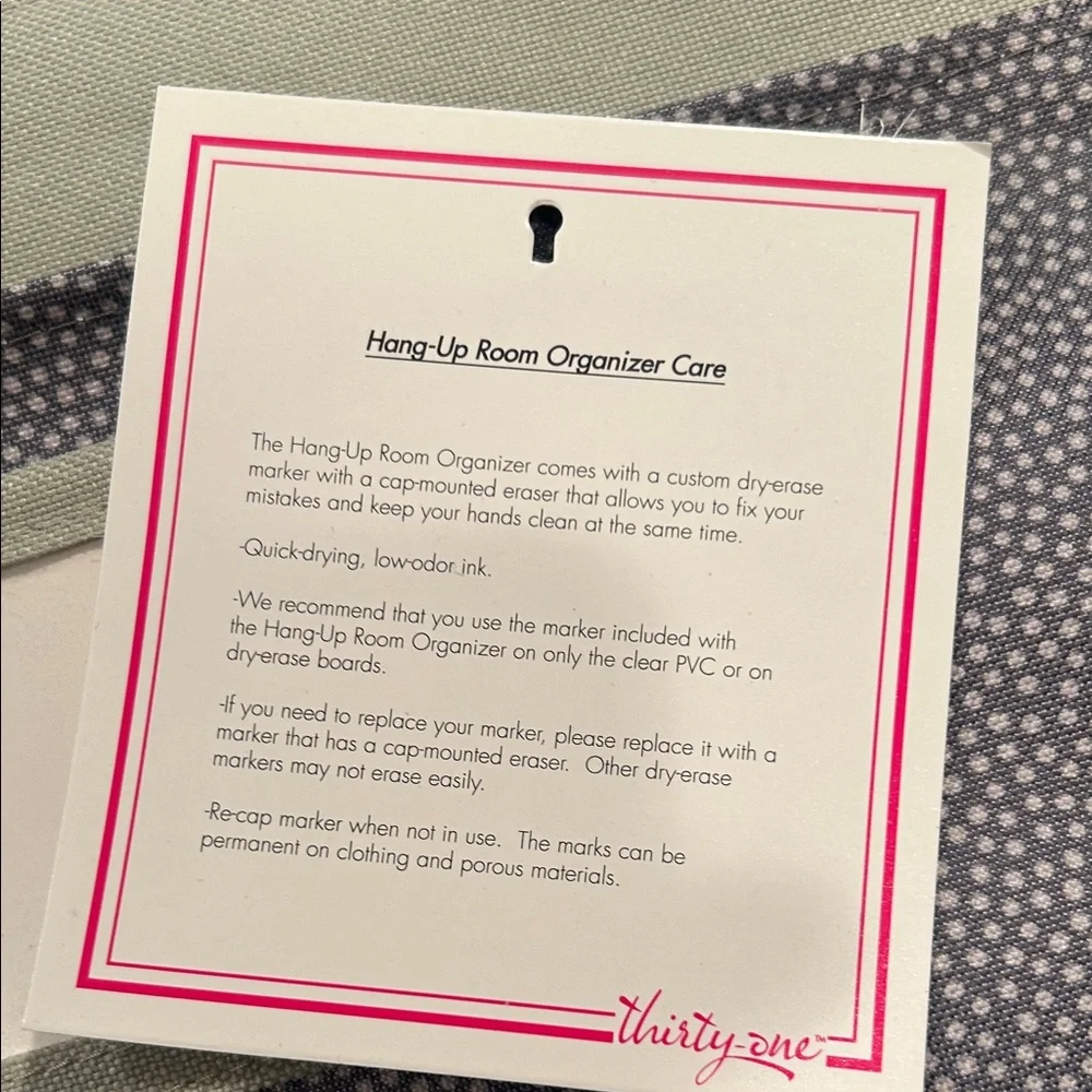 Thirty-One Hanging Organizer in Brown and Gray